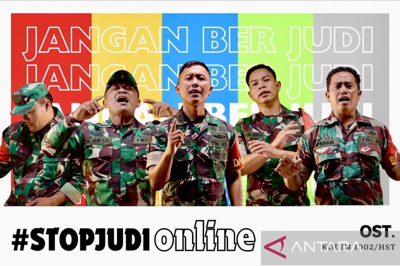 Kodim HST Luncurkan Lagu untuk Berantas Judi Online di Kalsel