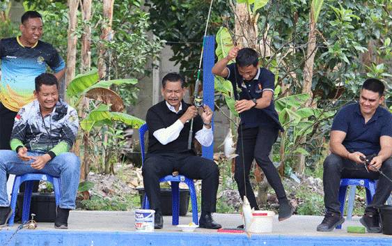 Kemenkumham Kalteng Gelar Lomba Mancing Meriahkan Hari Pengayoman ke-79