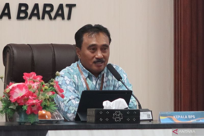 Kepala BPS Nusa Tenggara Barat Wahyudin. (ANTARA/Sugiharto Purnama)
