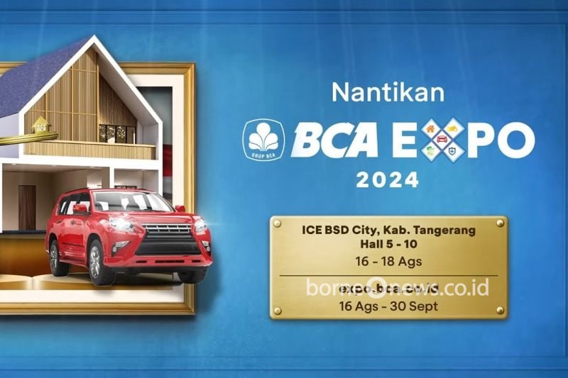Poster BCA Expo 2024. ANTARA/HO-BCA.