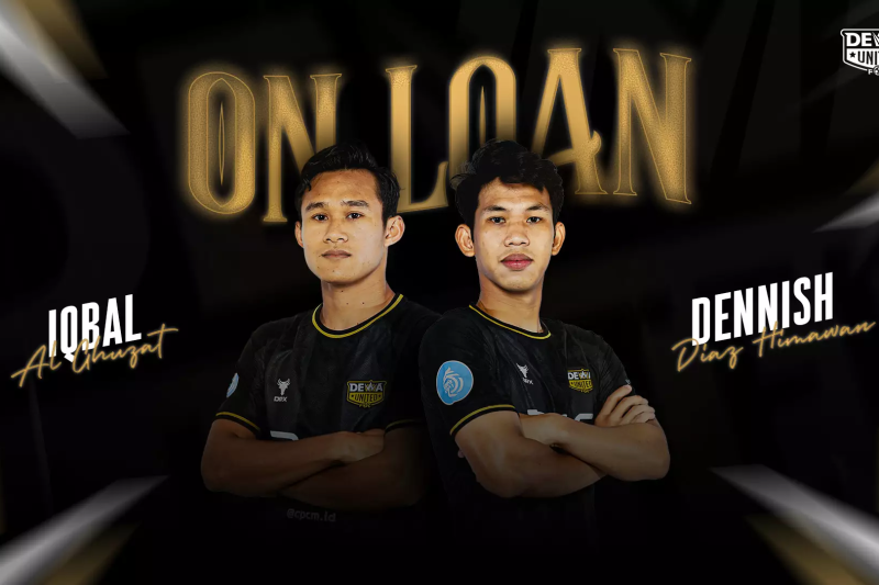 Dewa United pinjamkan Iqbal Al Ghuzat dan Dennish Diaz Himawan