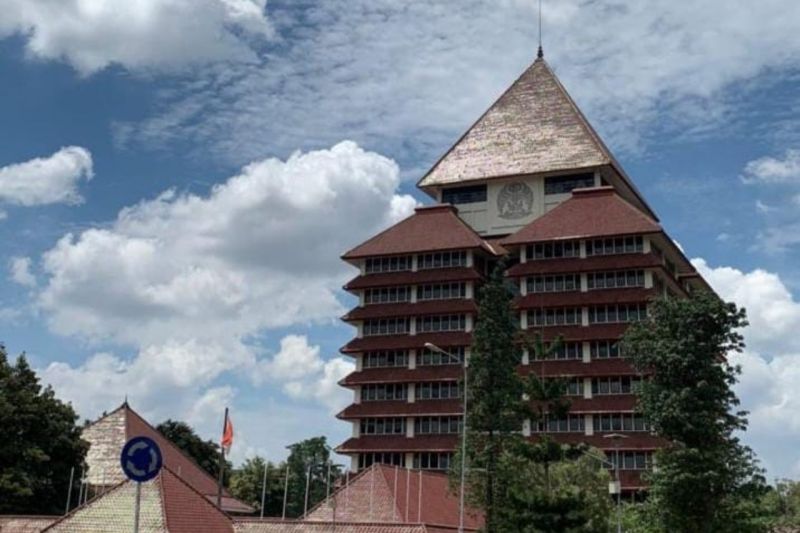 Gedung Rektorat UI (ANTARA/ Foto: Humas UI)