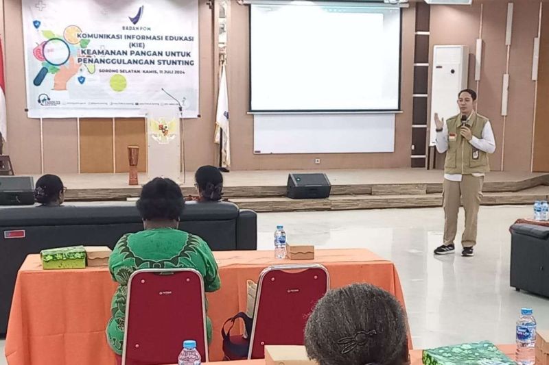 Balai POM Berikan Edukasi Keamanan Pangan untuk Cegah Stunting
