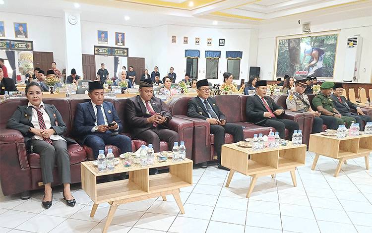 DPRD Barito Timur Gelar Rapat Paripurna Istimewa Dengarkan Pidato Kenegaraan Presiden