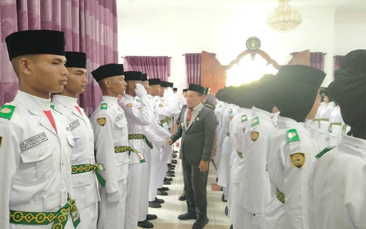 66 Anggota Paskibra Sukamara Diharapkan Menjadi Putra Putri Terbaik