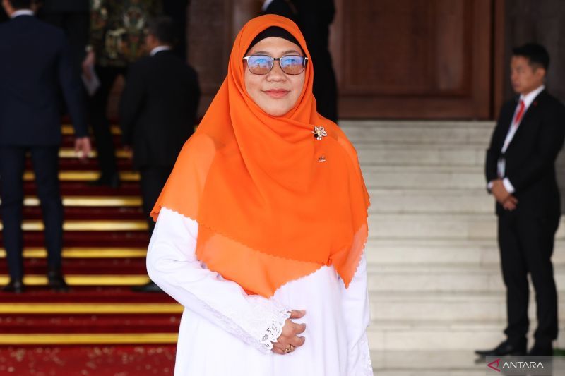 Anggota Komisi X DPR RI Ledia Hanifa Amaliah saat menghadiri Sidang Tahunan MPR Tahun 2024 bertema "Nusantara Baru, Indonesia Maju" di Gedung MPR/DPR/DPD RI, Jakarta, Jumat (16/8/2024). ANTARA/HO-Humas DPR RI.