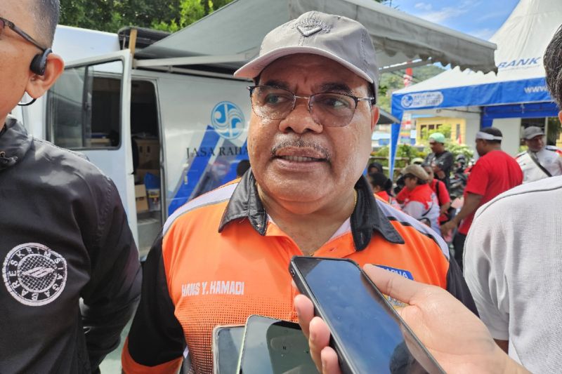 Pelaksana Tugas Kepala Badan Pengelola Pendapatan Daerah Papua, Hans Hamadi. (ANTARA/Qadri Pratiwi)