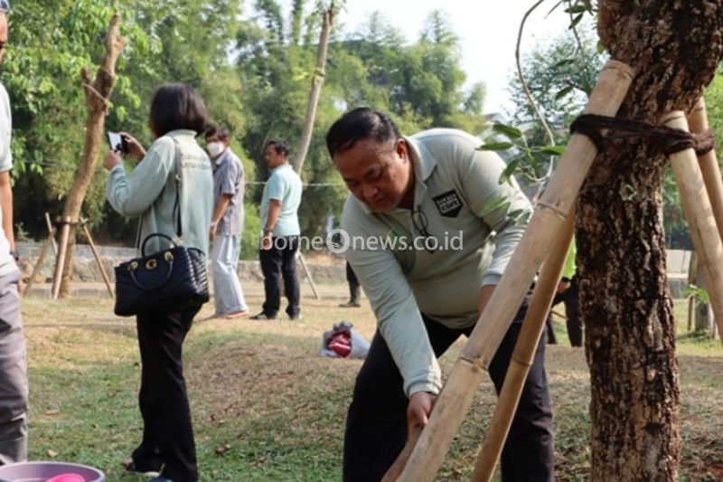 Penanaman 10 Pohon Tabebuya di Kosambi Cengkareng Jakarta Barat
