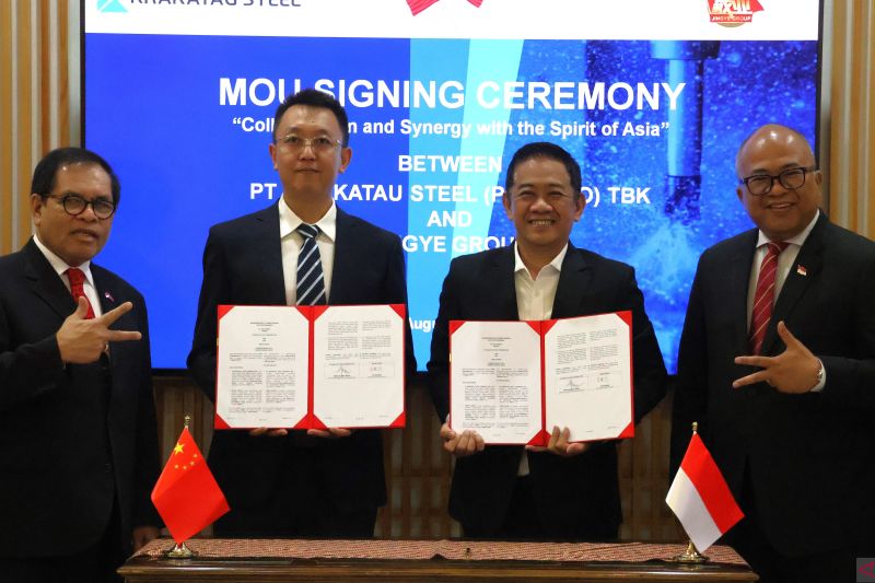 Kerja Sama Krakatau Steel dan Perusahaan Baja China, Meningkatkan Investasi