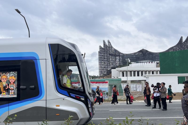 ART Antar Tamu di HUT Ke-79 RI di Istana Negara IKN