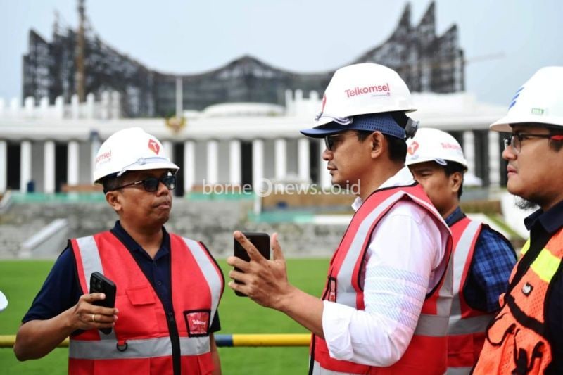 Arsip foto - Telkomsel telah memastikan seluruh kesiapan infrastruktur terdepan guna mendukung kenyamanan aktivitas komunikasi dan pengalaman digital di IKN, serta mendukung gelaran HUT Ke-79 RI di Ibu Kota Nusantara . (Antara/ HO Telkomsel)