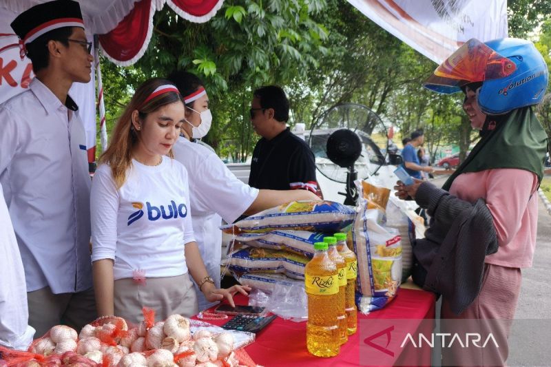Pasar Murah Bulog Siaga Merdeka Jaga Daya Beli Warga Palangka Raya