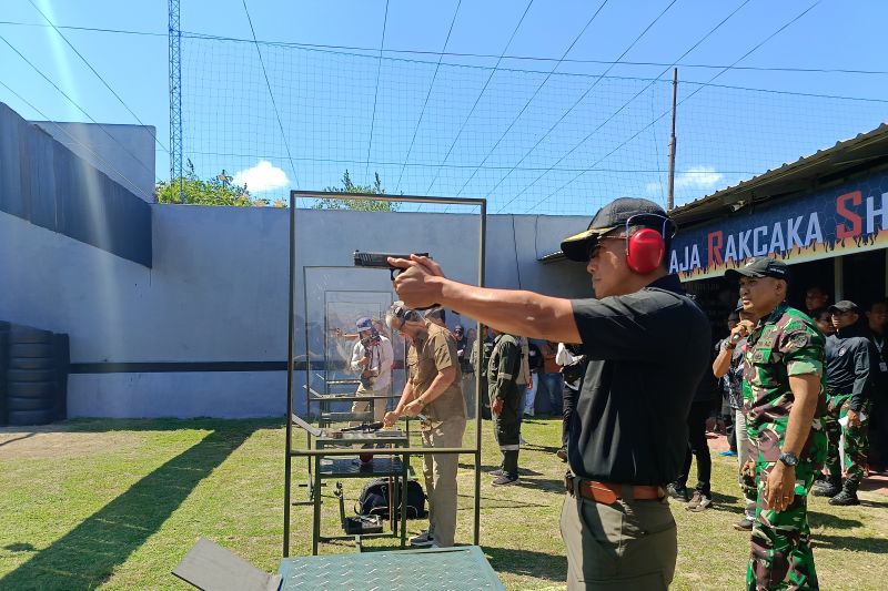 Pangdam Udayana resmikan Lapangan Tembak Pistol Praja Rakcaka
