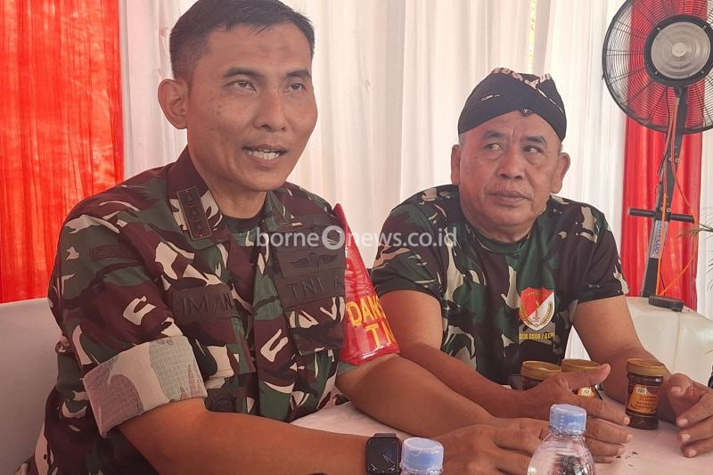 Komandan Distrik Militer (Dandim) 0508/Depok, Kolonel Infanteri (Inf) Iman Widhiarto (ANTARA/ Foto: Feru Lantara)