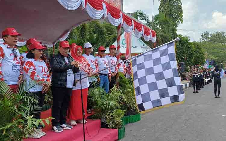 Pawai Pembangunan Peringati HUT ke-79 RI di Kotim Digelar Siratkan Pesan Toleransi