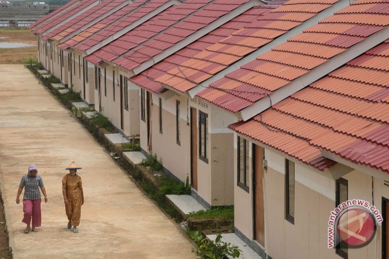 An illustration of Simple Healthy Instant Homes (RISHA). (ANTARA FOTO/Yusuf Nugroho)