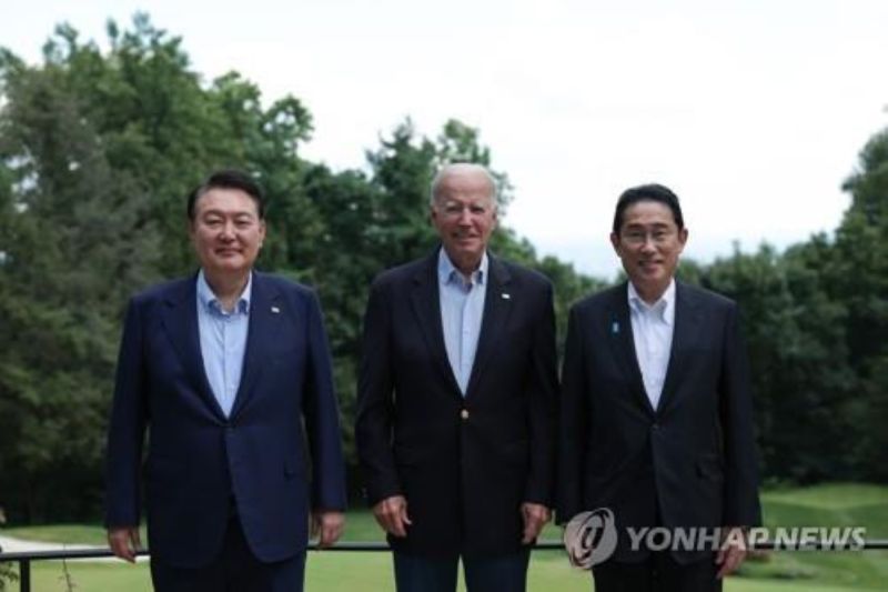 Kerja sama trilateral Korsel, Jepang dan AS/ANTARA/Yonhap/PY