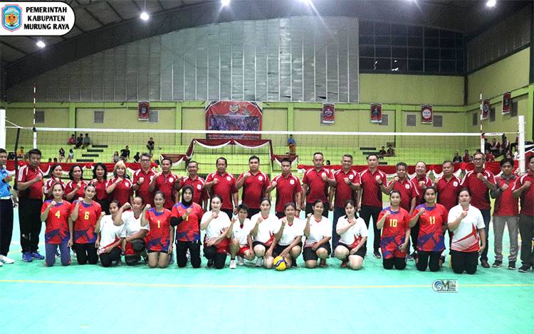 Pemkab Murung Raya Gelar Turnamen Bola Voli Pj Bupati Cup