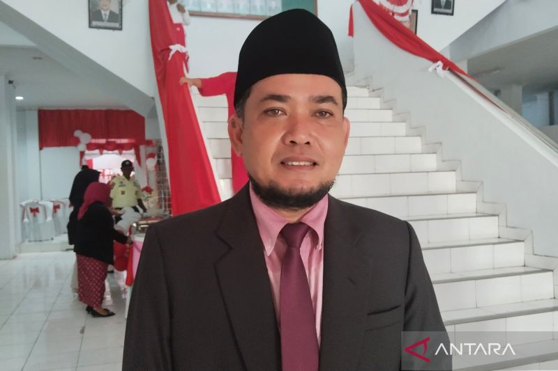 Kepala Dinas Pekerjaan Umum dan Penataan Ruang Kabupaten Mukomuko Apriansyah, Minggu (18/8/2024) ANTARA/Ferri.