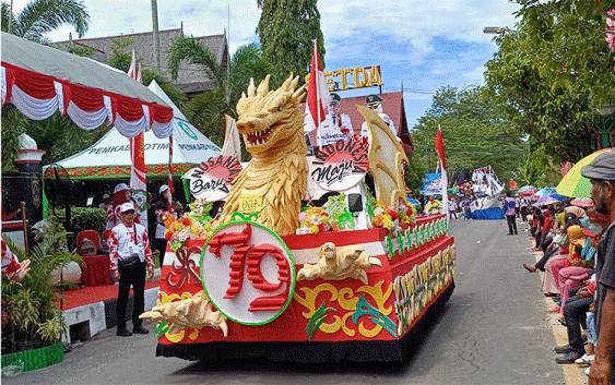 Pawai Pembangunan Jadi Agenda Pariwisata Tahunan di Kotim
