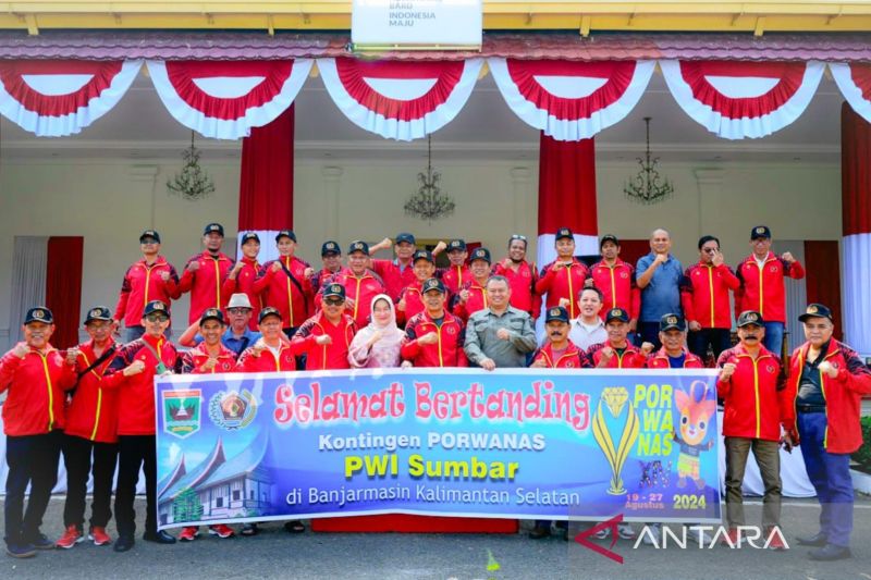 Wartawan Sumbar Siap Bertanding di Porwanas XIV Banjarmasin