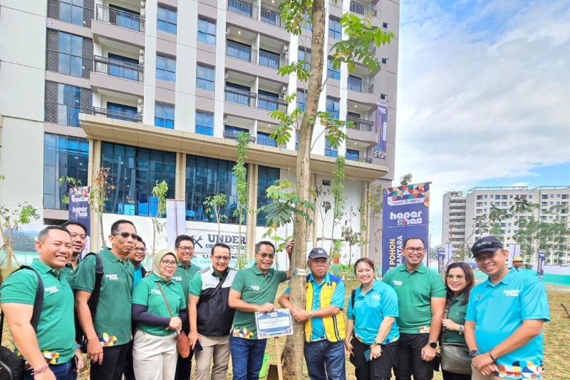 BNI Tanam Pohon di IKN, Dukung Penghijauan Berkelanjutan