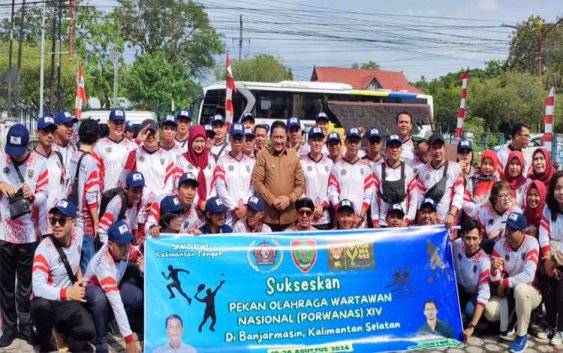 Wagub Berharap PWI Kalteng Raih Prestasi Terbaik di Porwanas XIV Banjarmasin