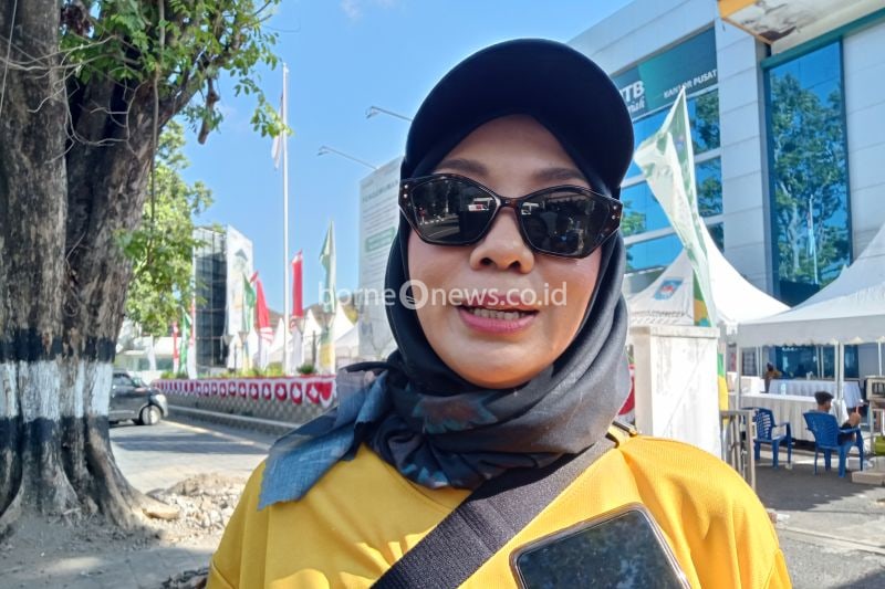 Direktur Utama Rumah Sakit Umum Daerah (RSUD) Kota Mataram Hj Eka Nurhayati. (ANTARA/Nirkomala)