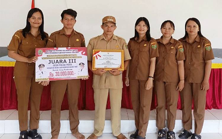 Desa Pulau Patai di Barito Timur Raih Juara III Lomba Desa Wilayah Timur