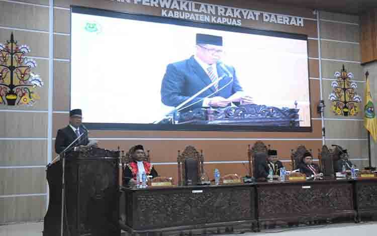 Hadiri Pelantikan Anggota DPRD, Pj Bupati Kapuas Sampaikan Ini