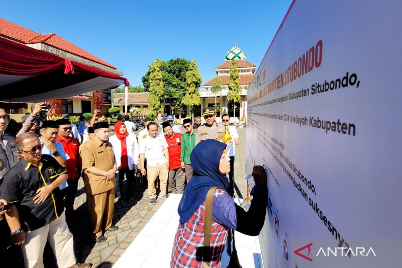 Deklarasi Pilkada Damai 2024 di Situbondo, Komitmen Bersama untuk Keamanan