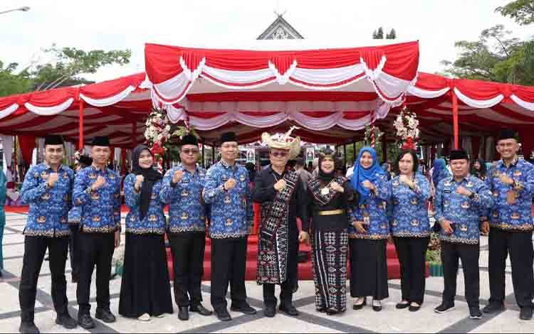 Kepala BKD Kalteng Ajak Jaga Semangat Juang Pahlawan