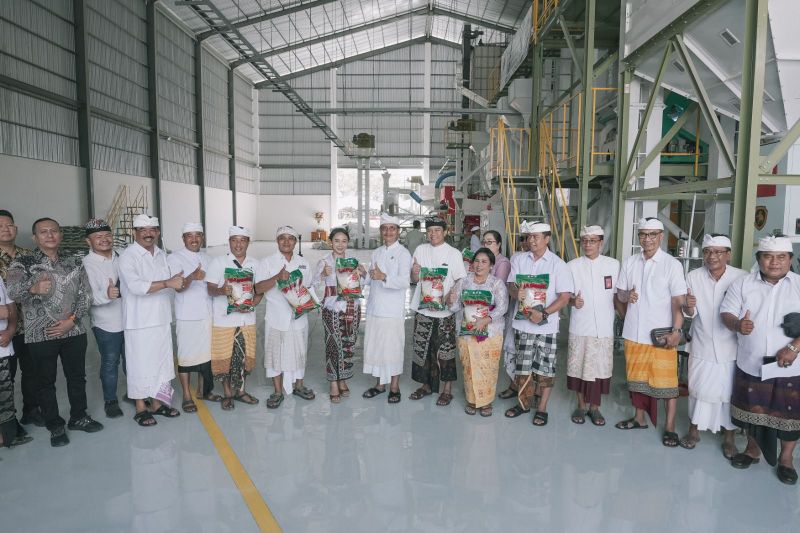 Unit Penggilingan Padi Baru di Badung Dukung Petani Lokal dan Kualitas Beras