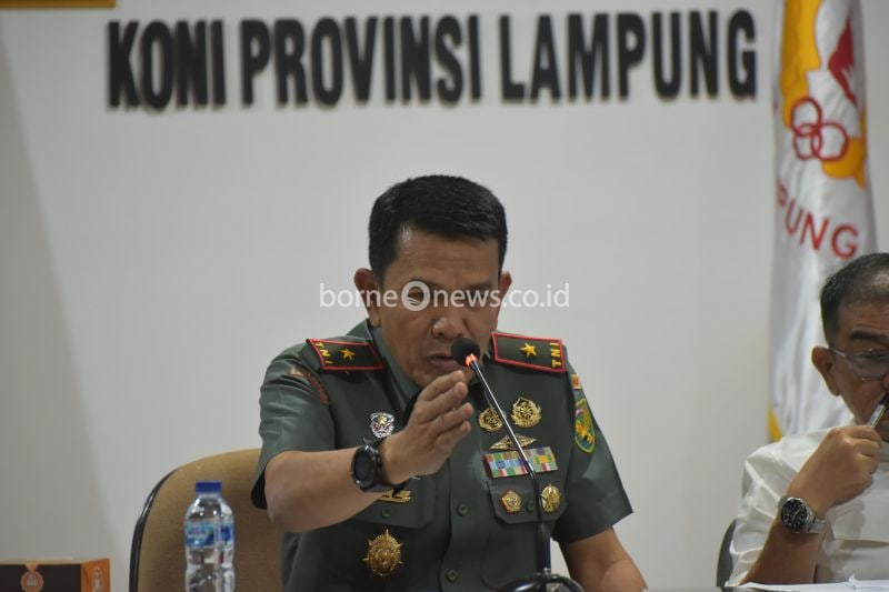 Ketua Kontingen Lampung di PON 2024 Brigjen TNI Rikas Hidayatullah (ANTARA/HO)