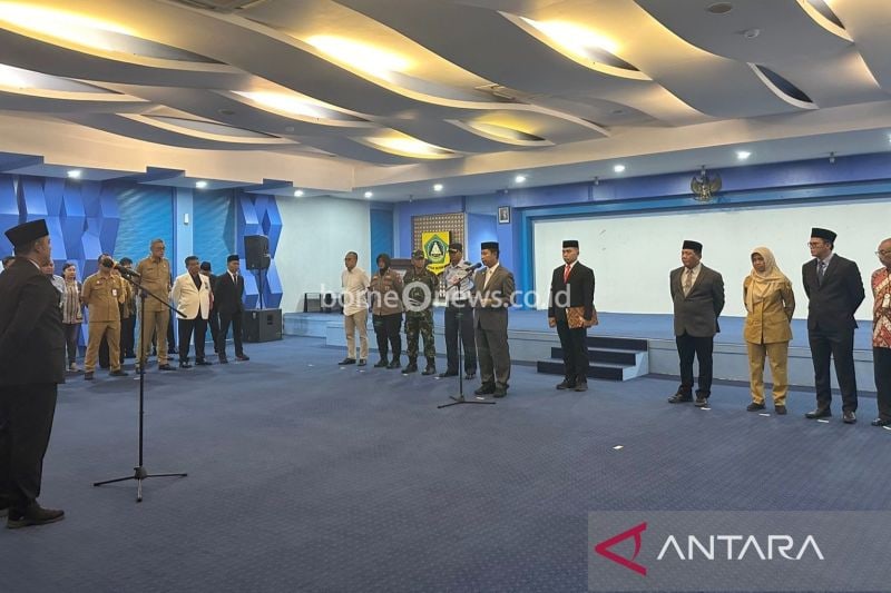 Pelantikan Asep Wildan sebagai Direktur Perumda Air Minum Tirta Kahuripan