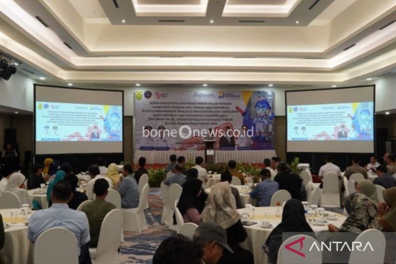 Banjarmasin Terapkan Pembayaran Parkir Digital Melalui QRIS