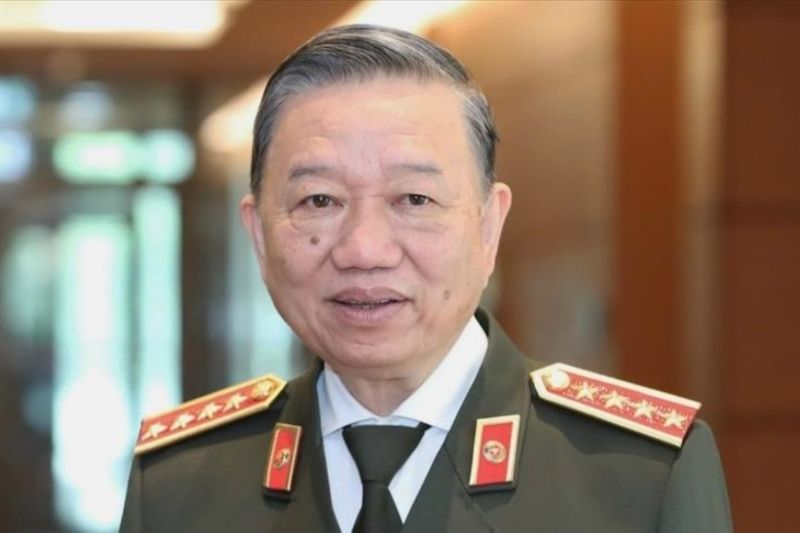 Presiden yang juga merupakan Sekretaris Jenderal Partai Komunis Vietnam, To Lam/ANTARA/Anadolu/PY