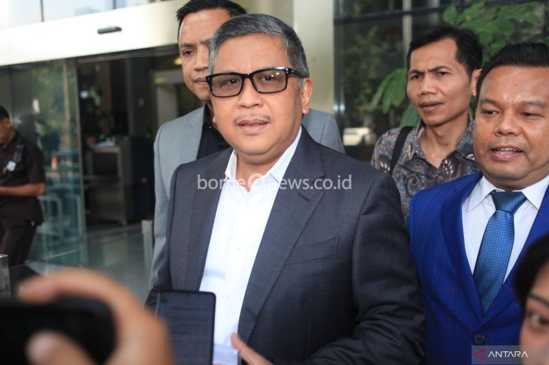 Hasto Kristiyanto Penuhi Panggilan KPK Soal Dugaan Korupsi