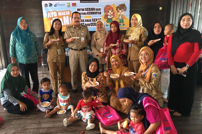 Kampanye Gemarikan di Kepulauan Seribu Turunkan Angka Stunting