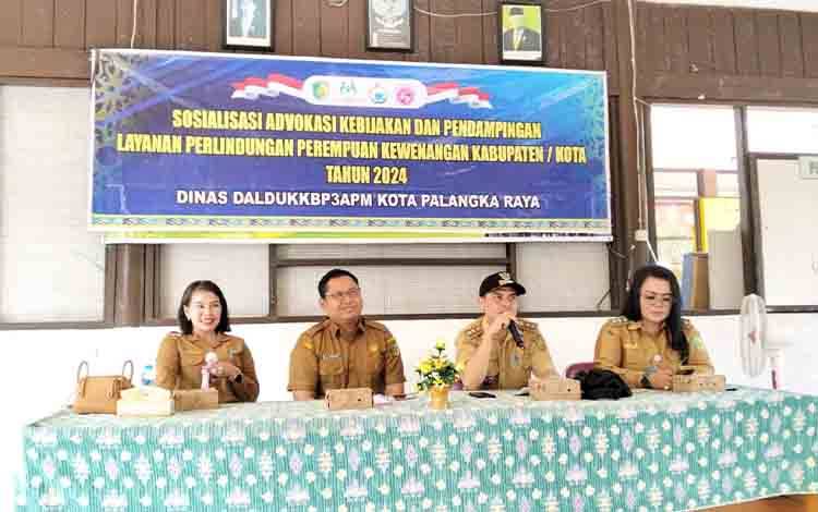 Pemko Palangka Raya Gelar Sosialisasi Advokasi Kebijakan dan Pendampingan Layanan Perlindungan Perempuan