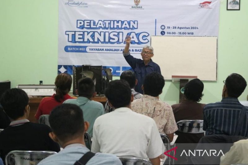 Kolaborasi Baznas dan Yayasan Amaliah Astra Tingkatkan Keterampilan Mustahik