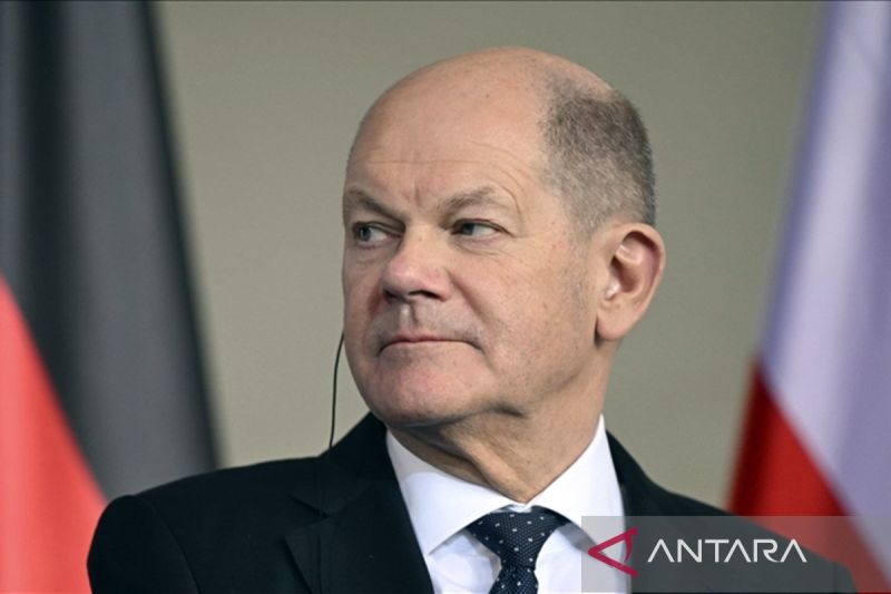 Scholz tegaskan pentingnya negara Palestina untuk damai di Timur Tengah