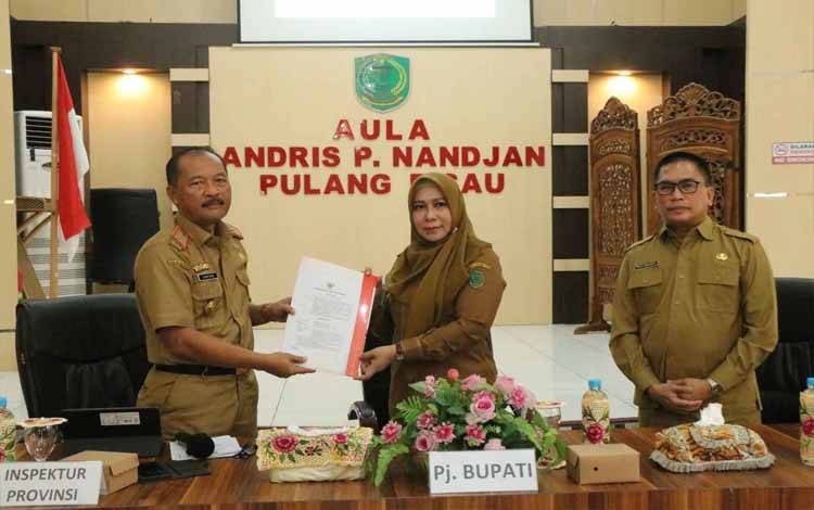 Inspektorat Kalteng Dampingi Penyelenggaraan Pemerintahan Kabupaten Pulang Pisau