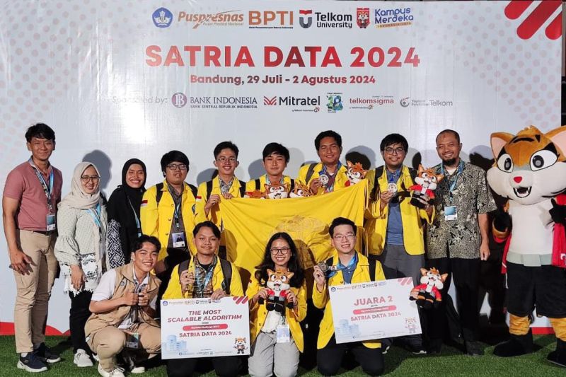 Mahasiswa UI Raih Medali Perak di Kompetisi Satria Data 2024