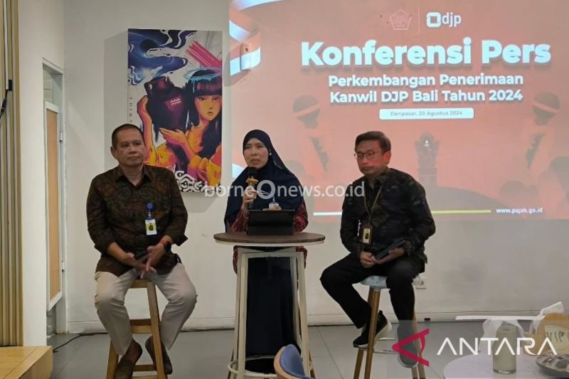 Penerimaan Pajak Sektor Akmamin Bali Tumbuh 63,38 Persen