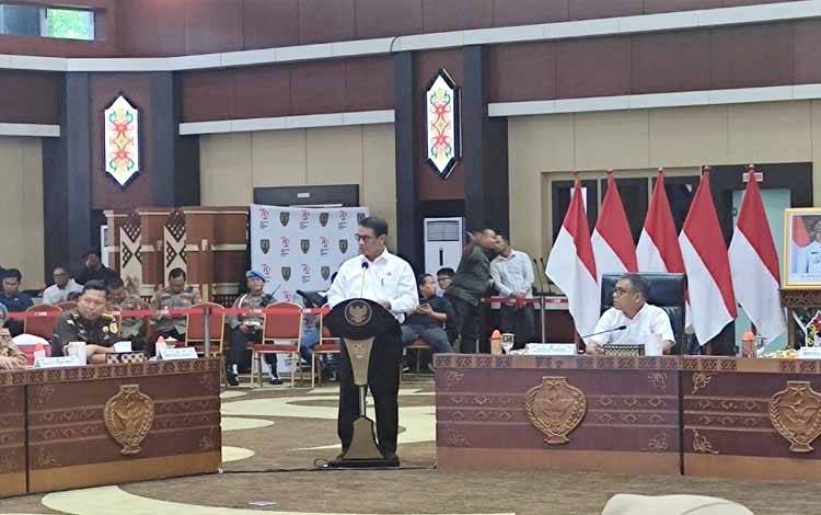 Mentan Sebut Solusi Pangan Indonesia Bisa Dibereskan dari Kalteng