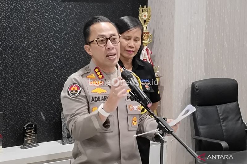 Kabid Humas Polda Metro Jaya Kombes Polisi Ade Ary Syam Indradi saat ditemui di Jakarta, Selasa (20/8/2024). ANTARA/Ilham Kausar