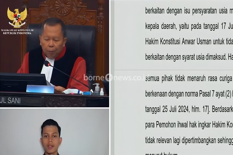 Anwar Usman Tidak Ikut Putus Uji Materi Syarat Usia Calon Kepala Daerah