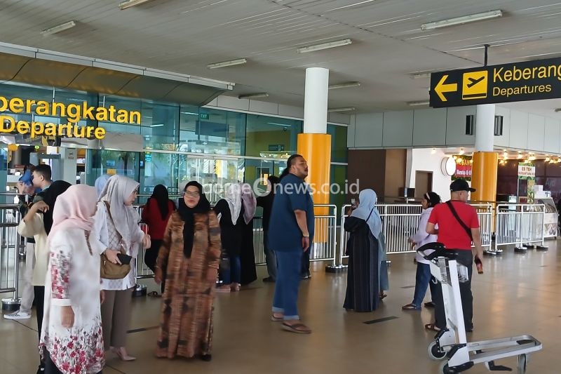 Jumlah Penumpang Bandara Jambi Capai 641.713 Orang, Target 1,2 Juta