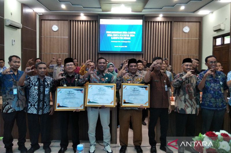 Tiga Desa di Demak Resmi Jadi Desain Cinta Statistik untuk Pembangunan